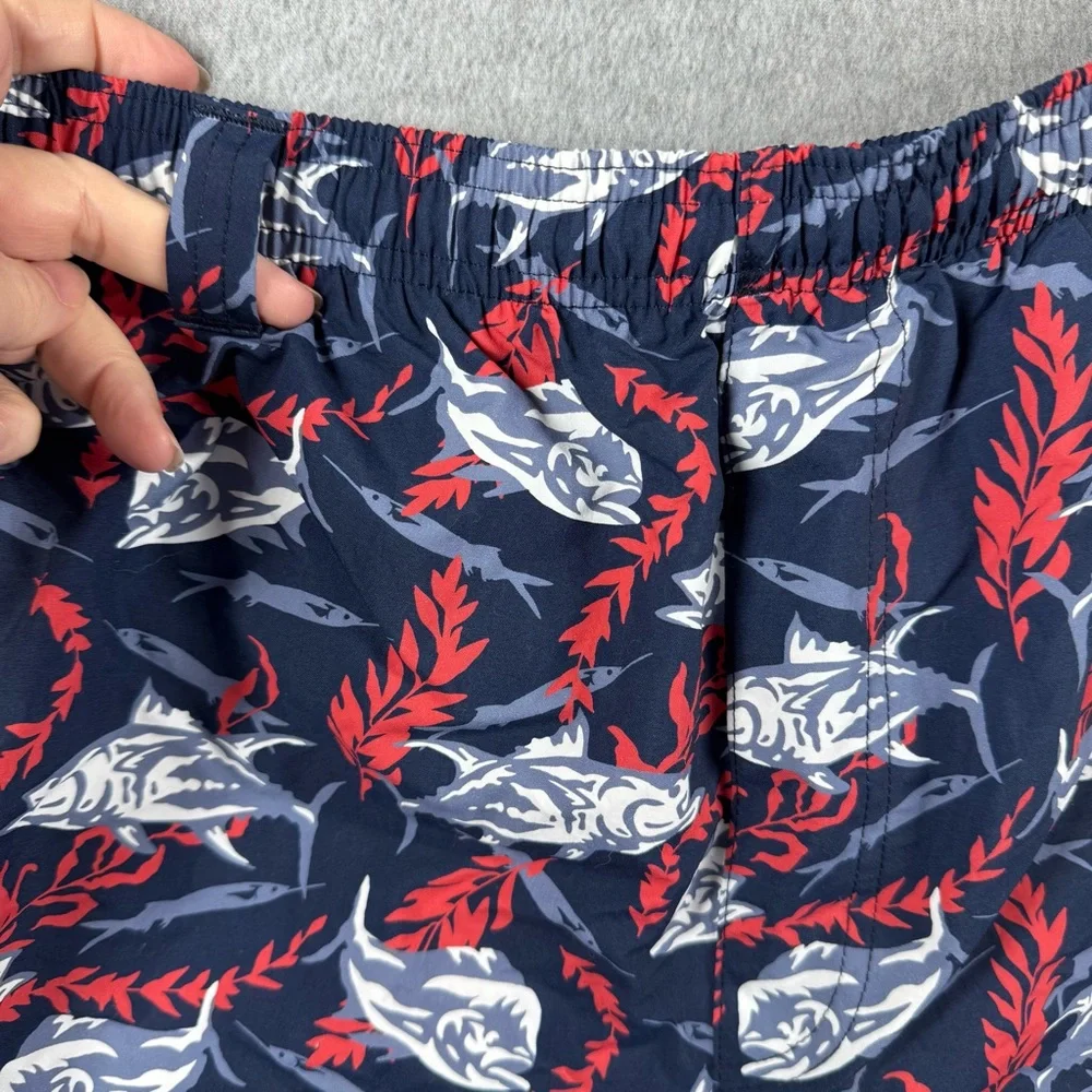 Columbia‎ PFG Omni-Shield Backcast Printed Water Shorts Bluestone Billybait XL